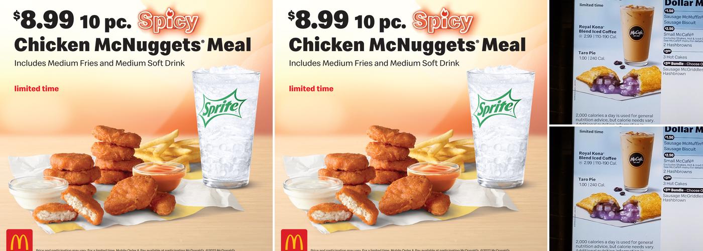 McDonald's Menu