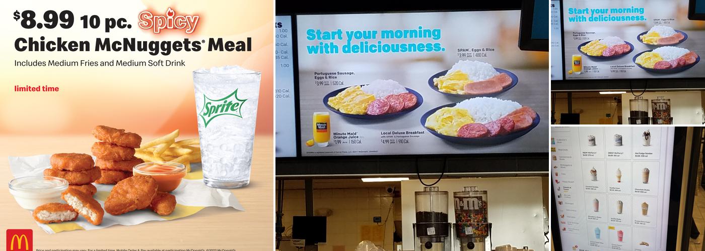 McDonald's Menu