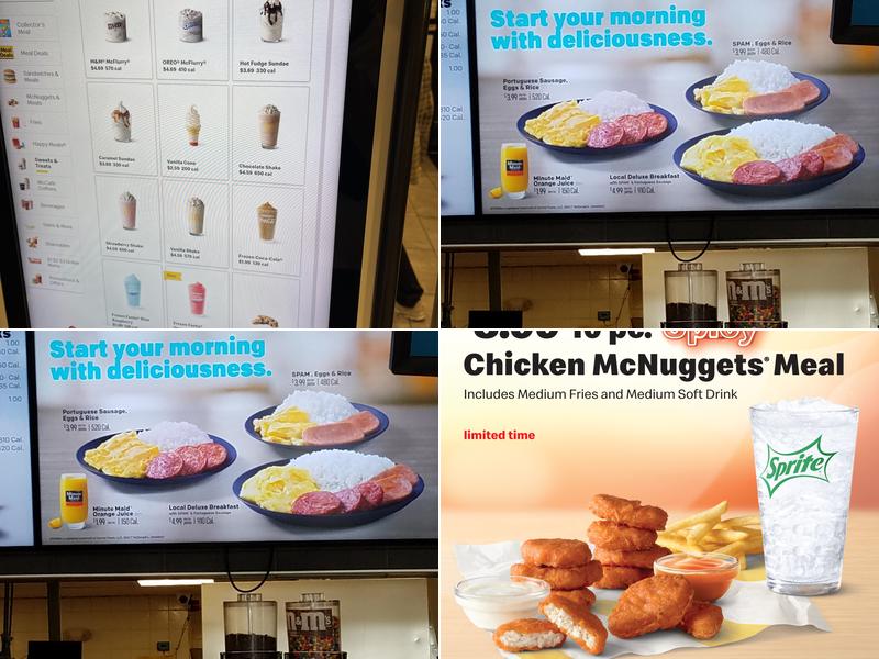 McDonald's Menu