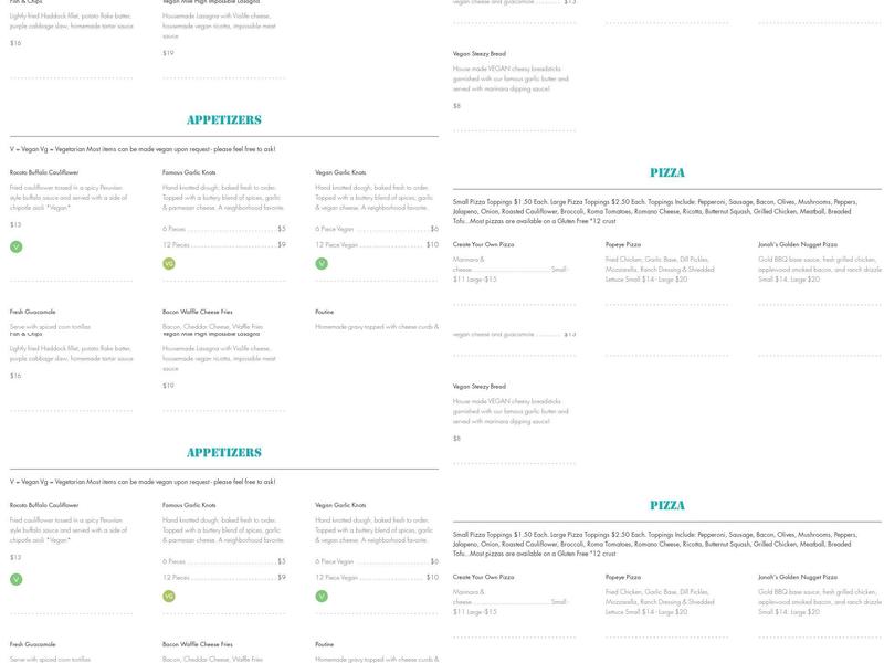 Eat at Jumbos - The Original Menu