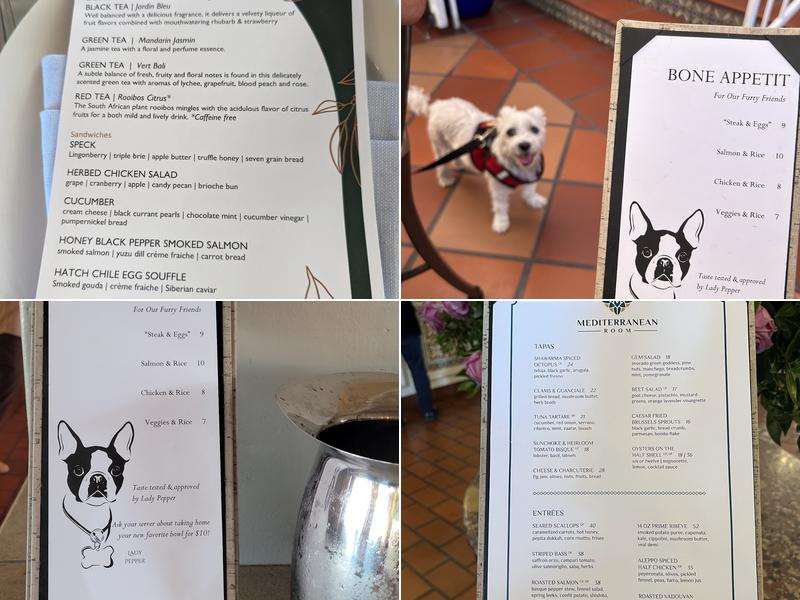 Mediterranean Room Menu