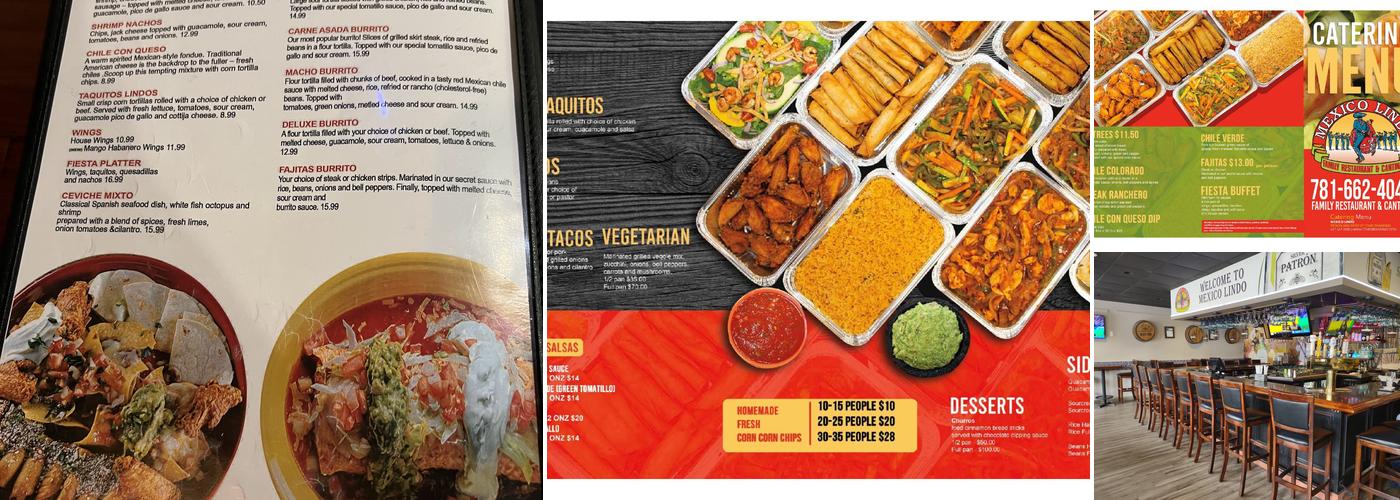 Mexico Lindo Menu
