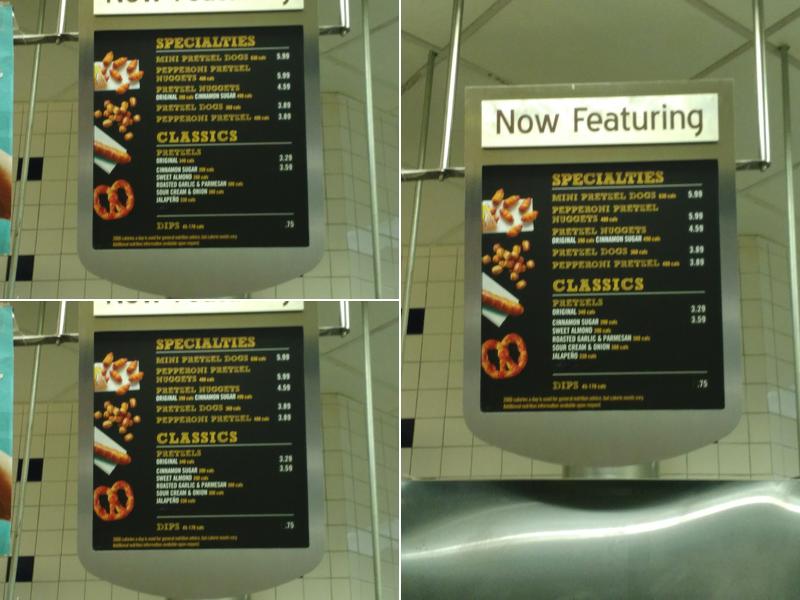 Cinnabon Menu