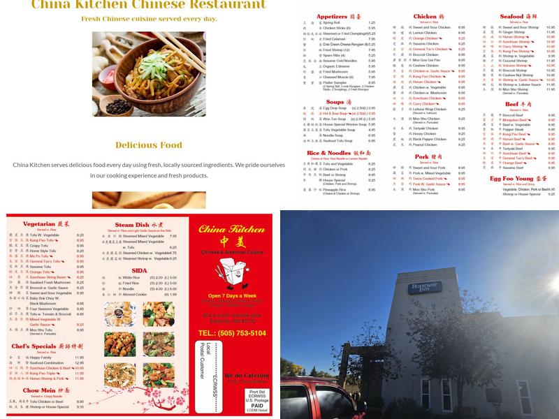 China Kitchen Menu
