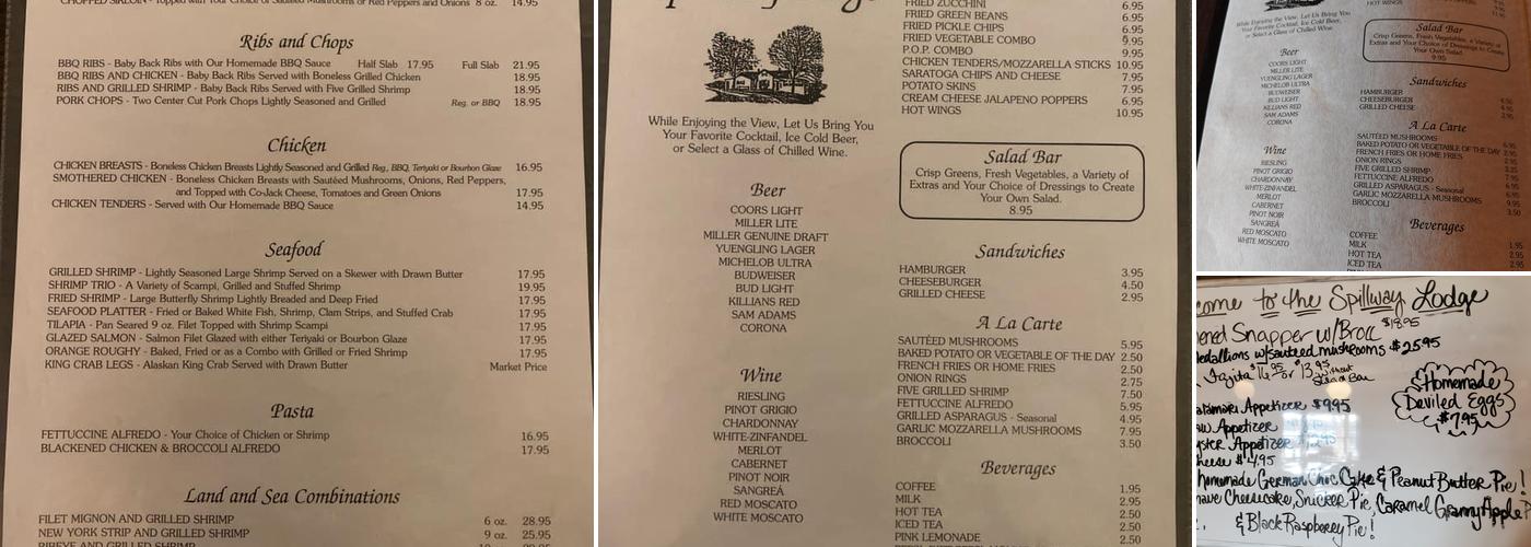 Spillway Lodge, Clarksville Menu, Reviews (253), Photos (51