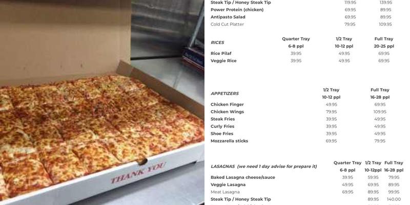 Mike's Place Menu