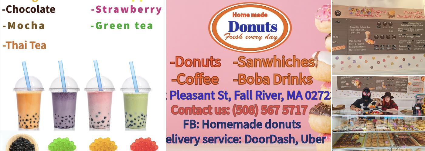 Home Made Donuts Menu