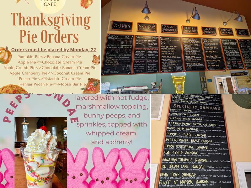 The Moose Café Menu