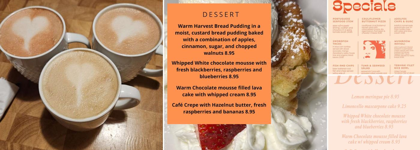Corner Café Menu