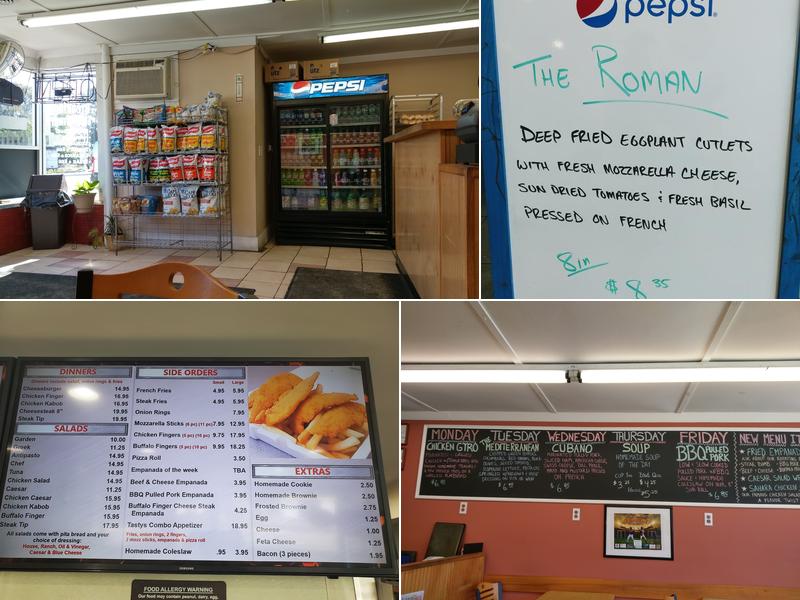 Tasty Subs Menu