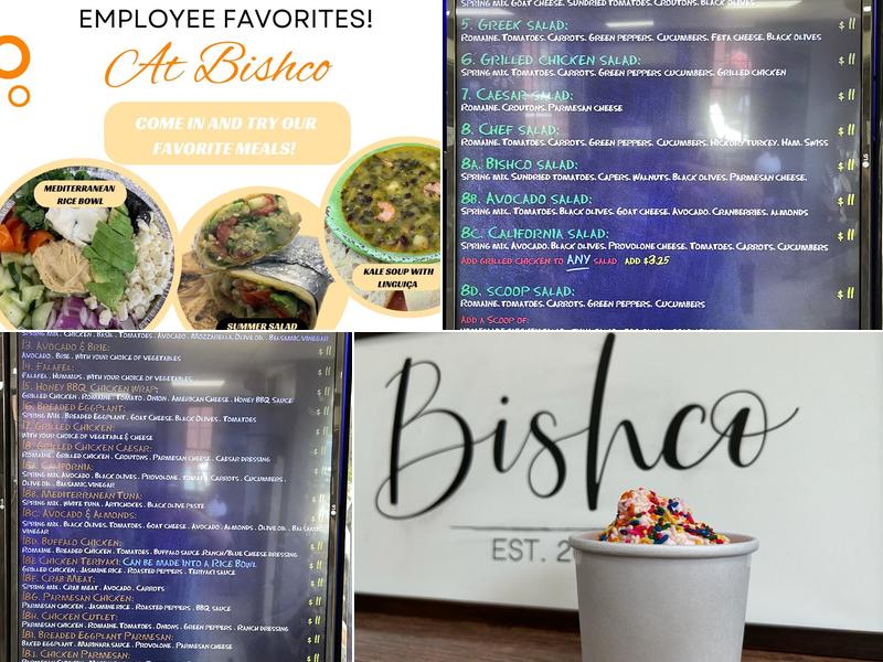 BISHCO Menu