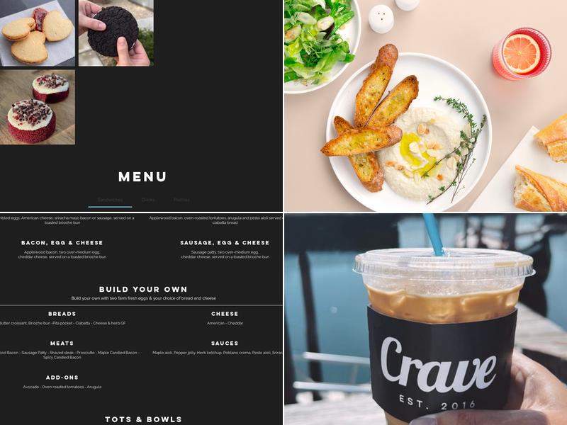Crave Menu