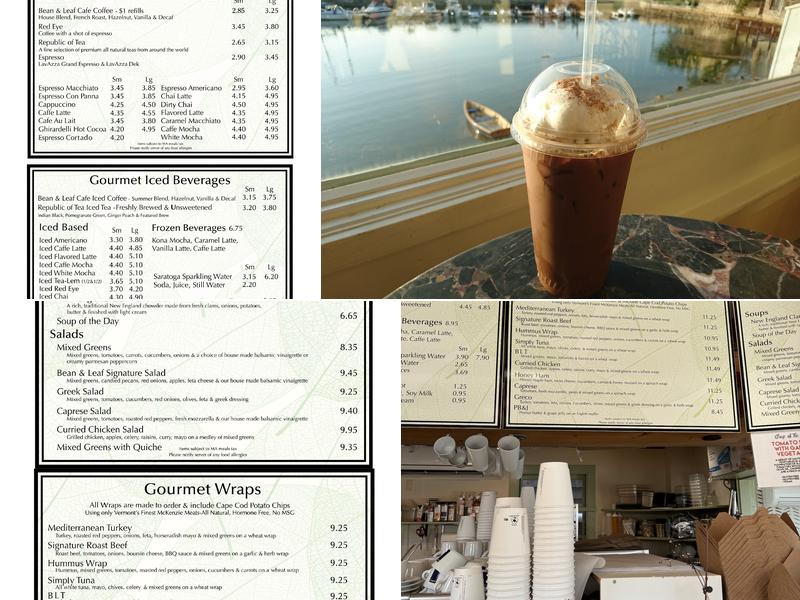 Bean & Leaf Cafe Menu