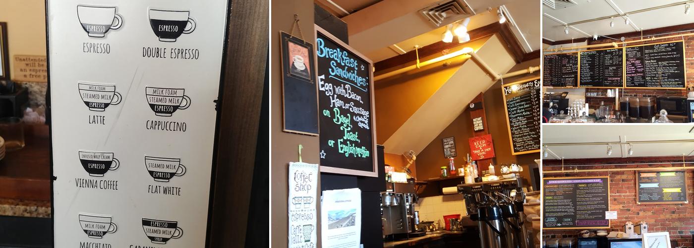 Kaffmandu Coffee House, Danvers Menu