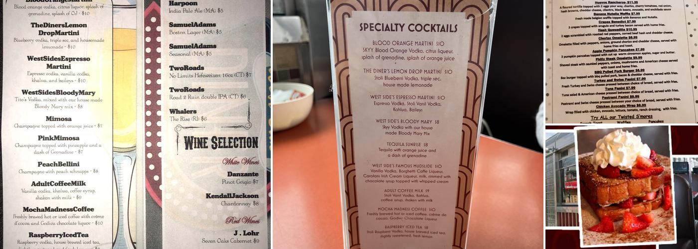 West Side Diner Menu