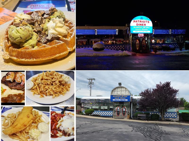 Patriots Diner 65 Founders Dr, Woonsocket