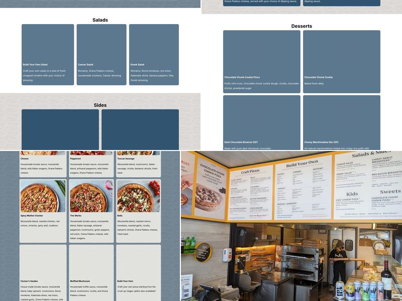 Oath Pizza - Chestnut Hill Menu