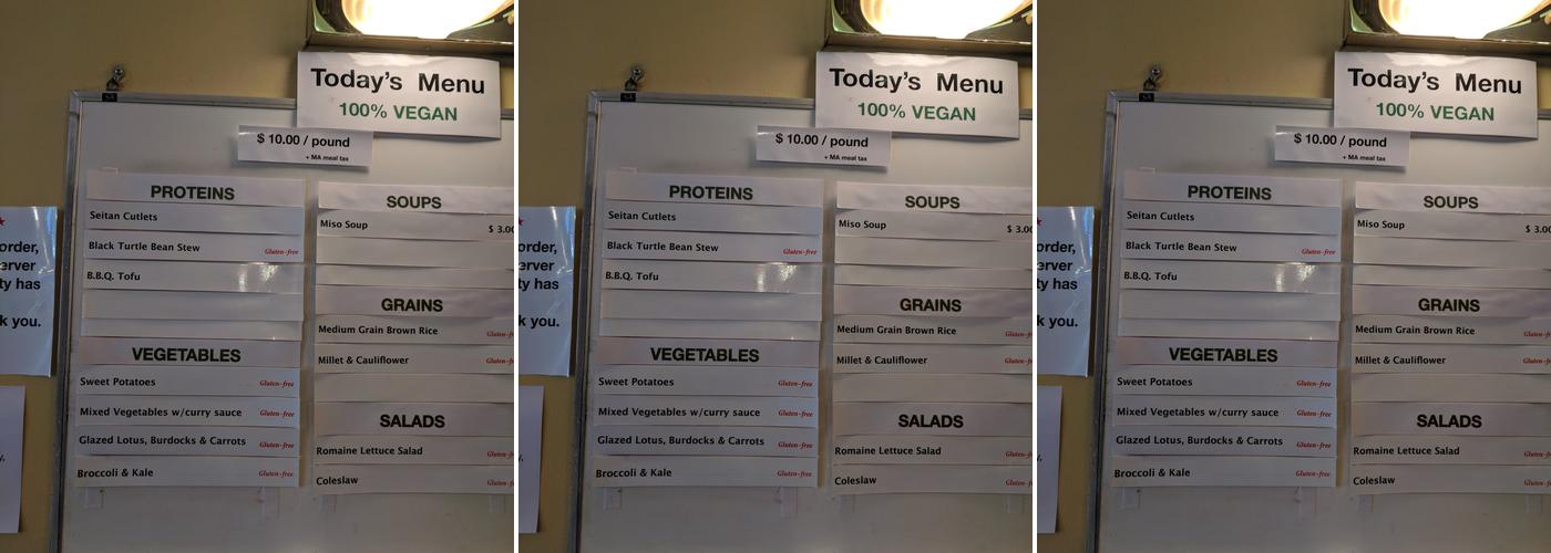 Masao's Kitchen Menu