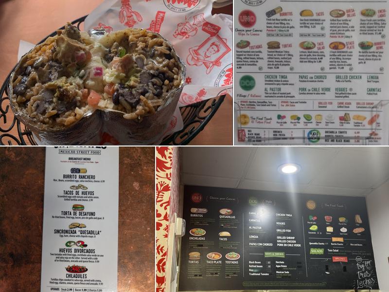 Chilacates Menu