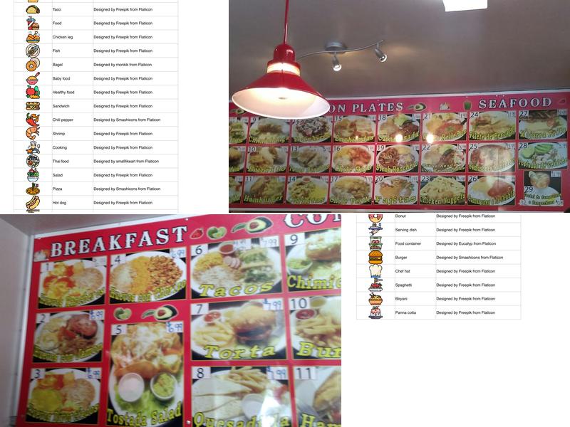 Parra's Menu