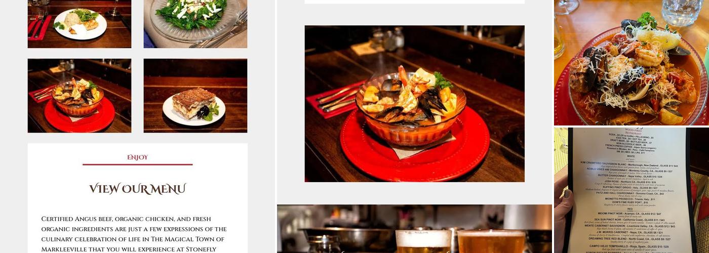 Stonefly Menu