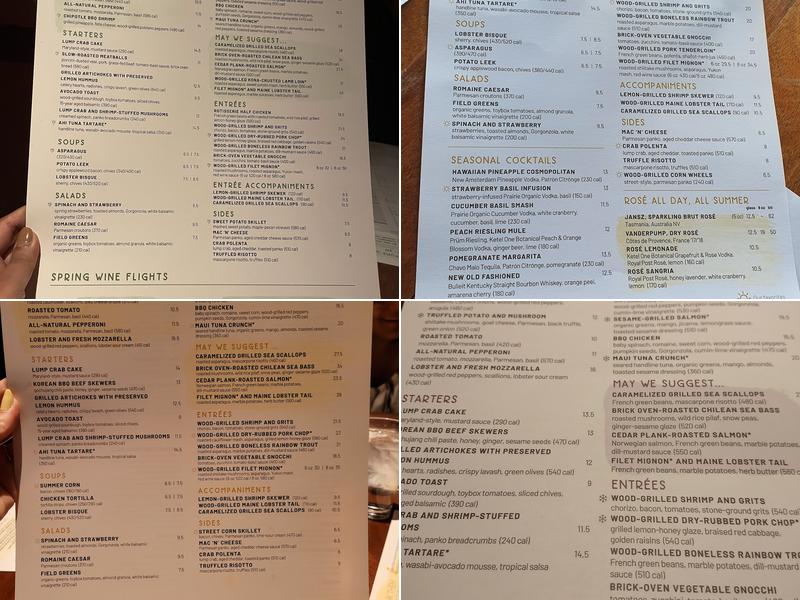 Seasons 52 Menu