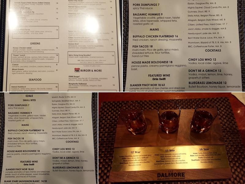 The Local Kitchen & Drinks Menu