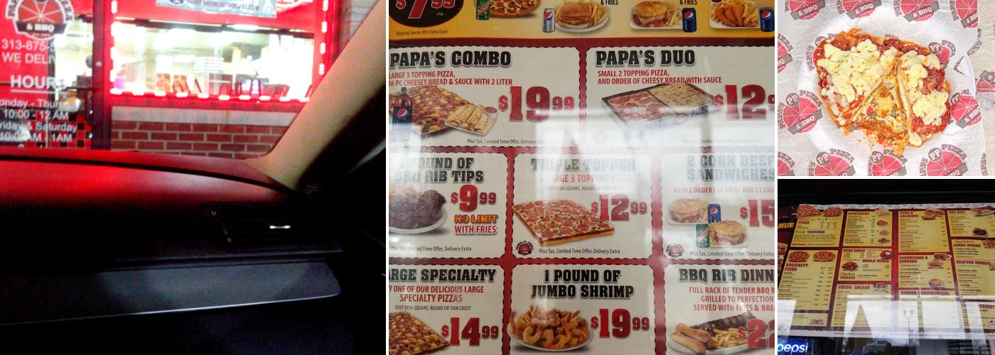 Papa's Pizza & BBQ Menu