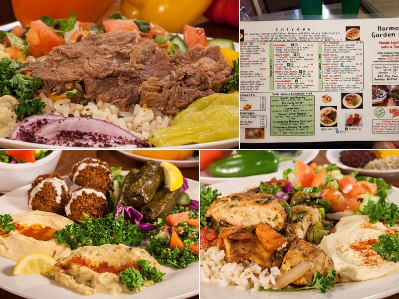 Harmony Garden Cafe Menu