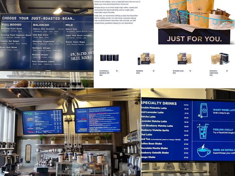 Roasting Plant Detroit Menu