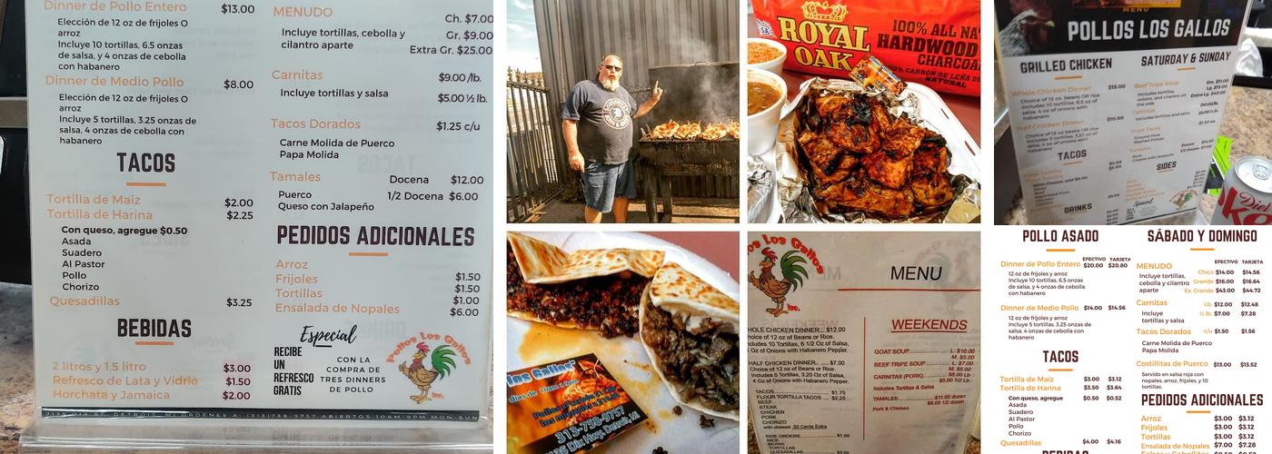 Pollos Los Gallos Menu