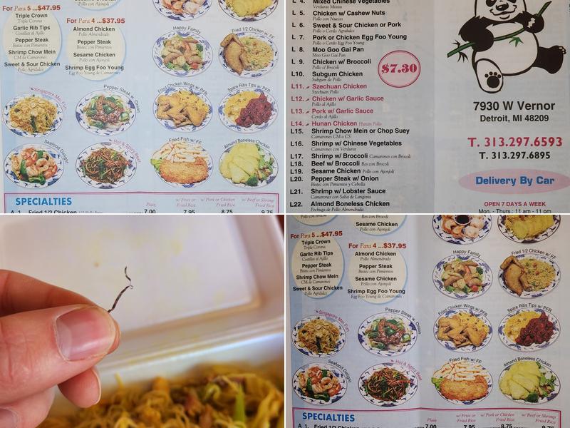 Panda Menu