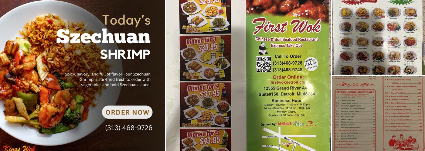 King Wok Chinese Restaurant Menu