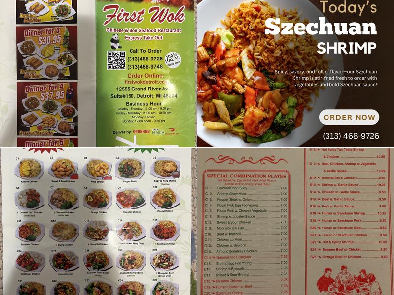 King Wok Chinese Restaurant Menu