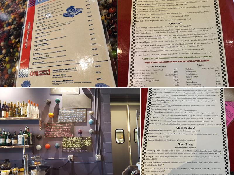 The Fly Trap a finer diner Menu