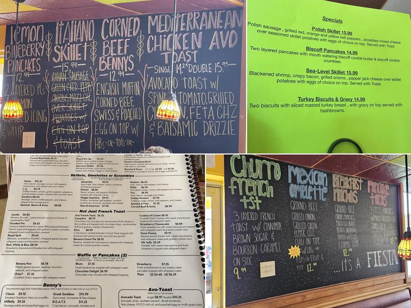 Oak Diner Menu