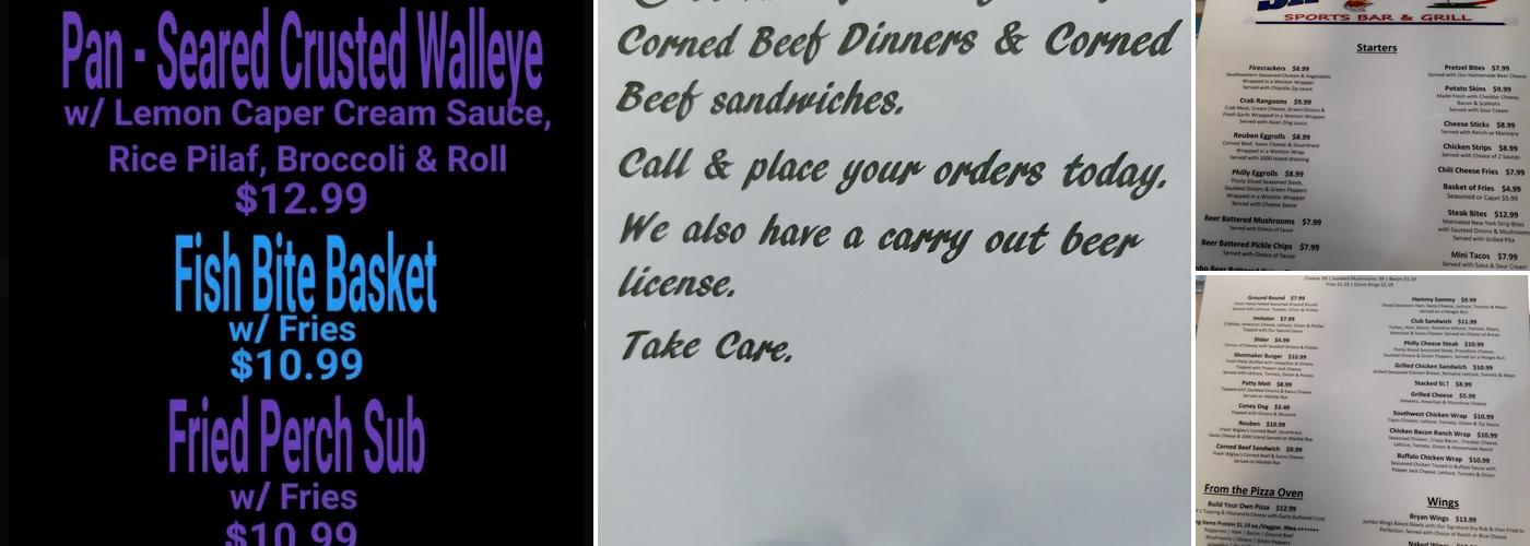 Shot Makers Sports Bar & Grill Menu