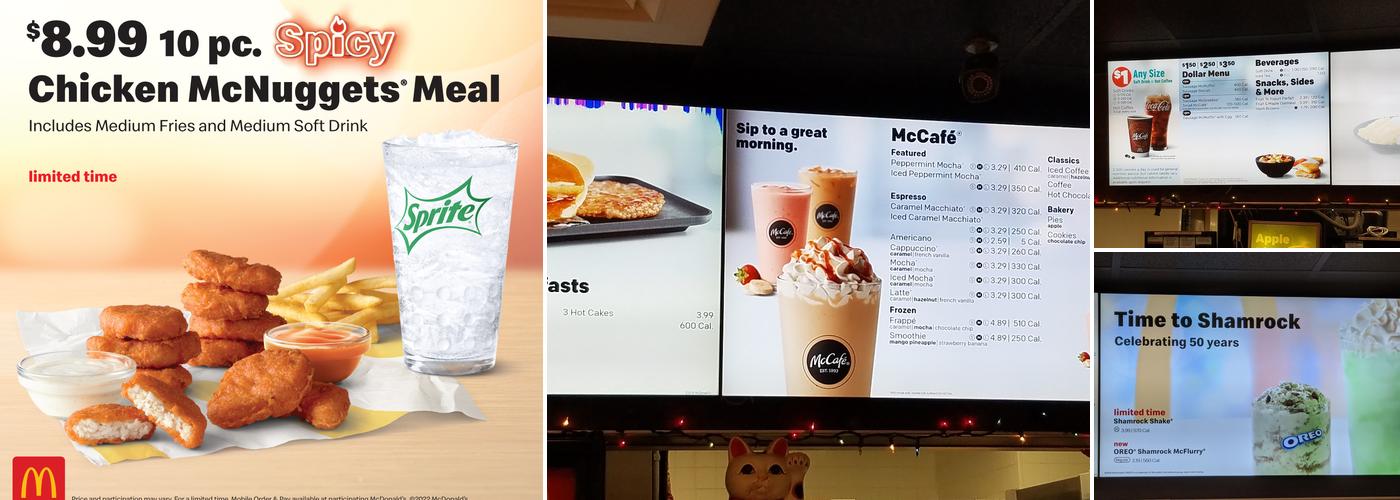 McDonald's Menu