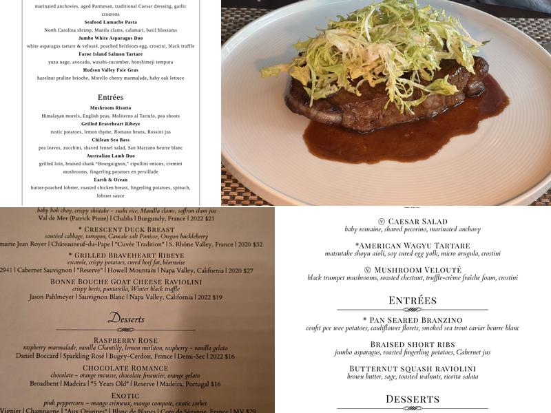 2941 Restaurant Menu