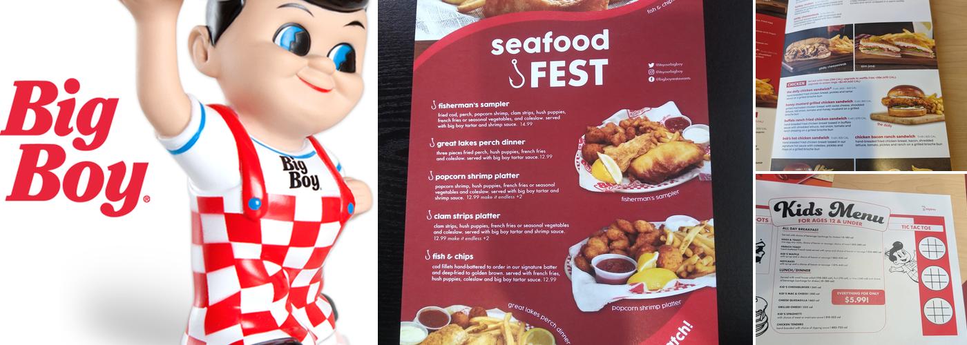 BIG BOY Menu