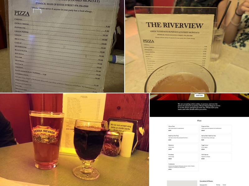 Riverview Restaurant Menu