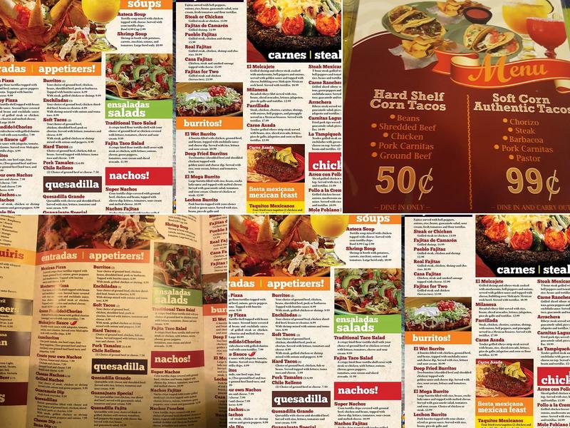 Casa Real Menu