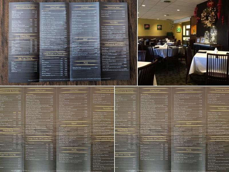 Gim Ling Restaurant Menu