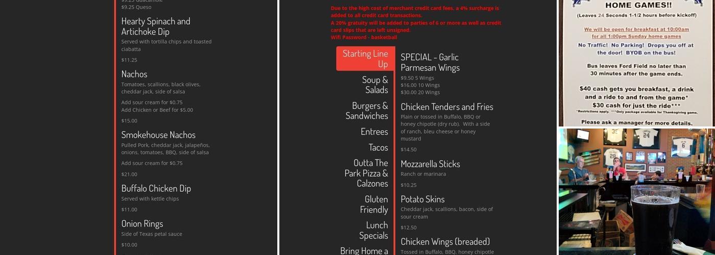 24 Seconds Menu
