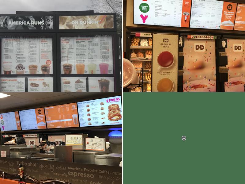 Dunkin' Menu