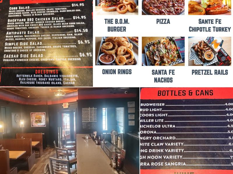 Bagger Dave's Menu