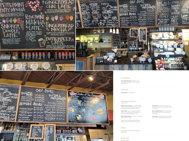 Bean and Leaf Cafe Menu