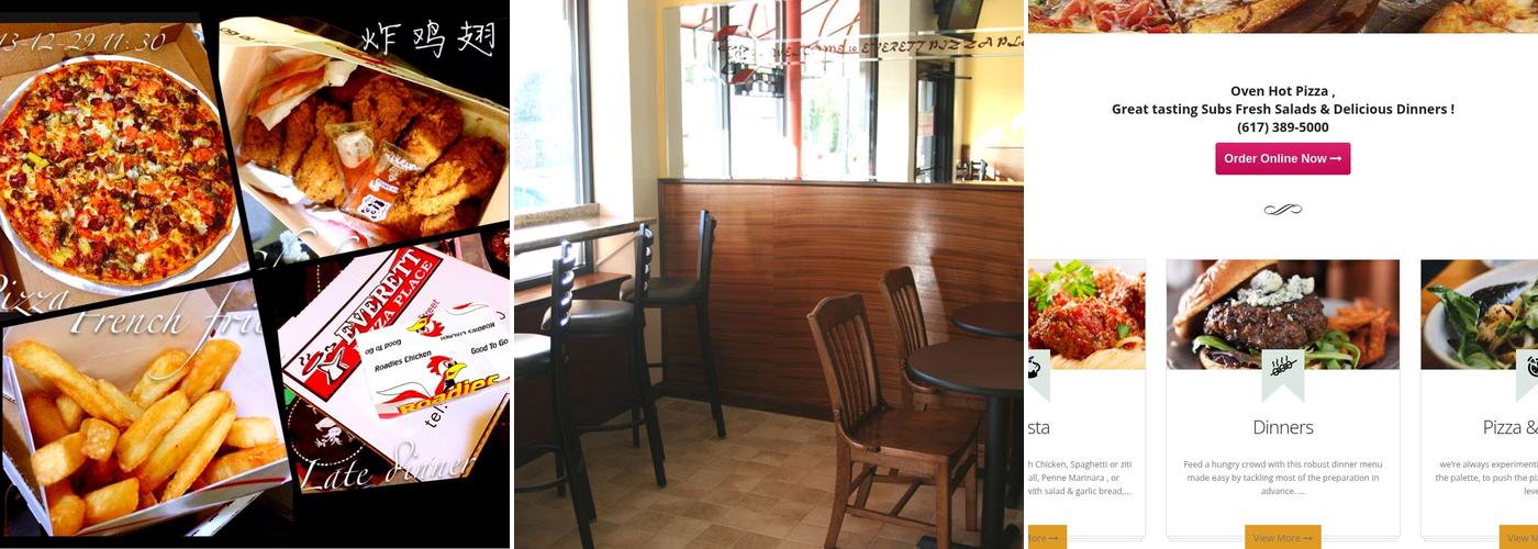 Everett Pizza Place Menu