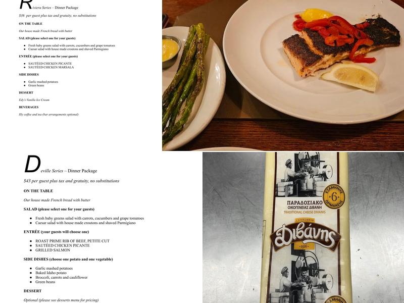 Louis' Chop House Menu
