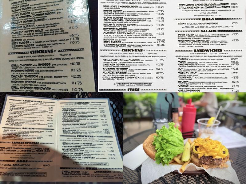 The Peanut Barrel Menu